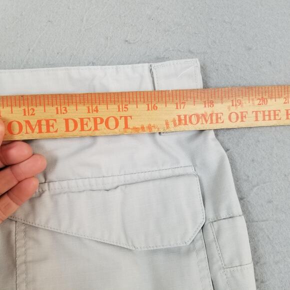 TRU-SPEC Pants Mens 36x32 Khaki Ripstop Cargo Tactical Utility Pockets Workwear - Picture 9 of 16